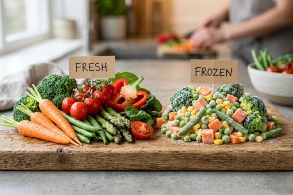 Fresh vs Frozen Vegetables