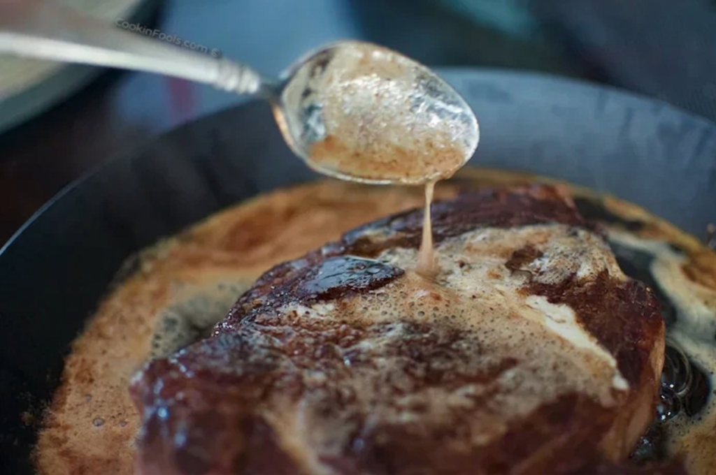 Butter Baste the Steak